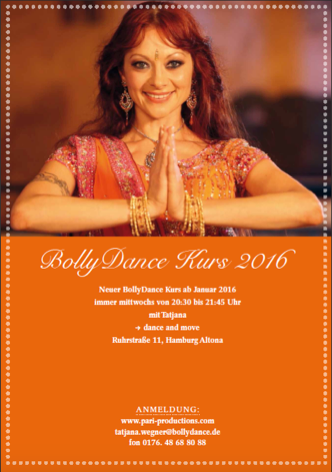 Flyer Bollydance Mittwoch Tat